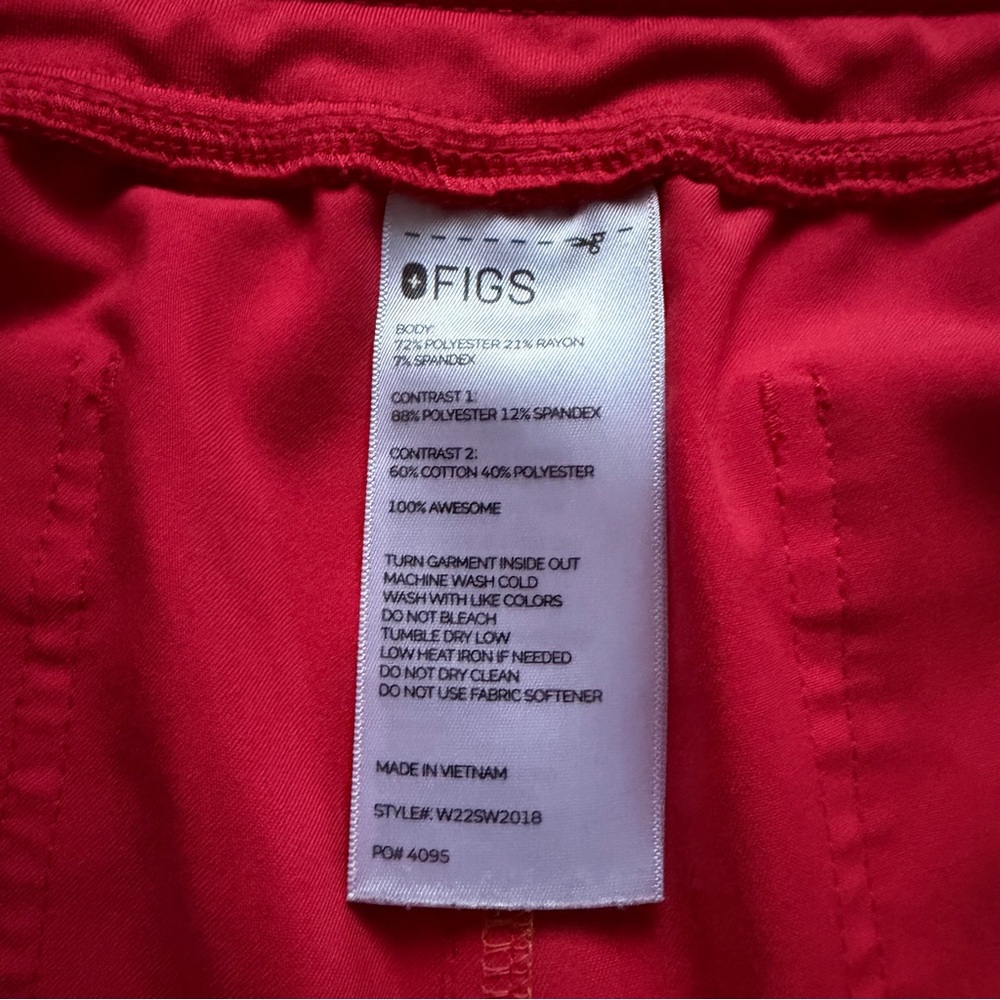 FIGS Zamora Jogger Scrub Pants Limited Edition Pride 2022 Hibiscus Womens XXL - Picture 7 of 10